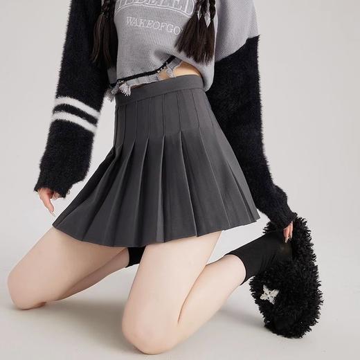 【自带安全裤！高腰显瘦百褶裙】明星都爱穿的时髦单品，一体防走光安全裤设计，亲肤舒适！JK制服韩版时尚学生百搭半身裙短裙子 商品图4