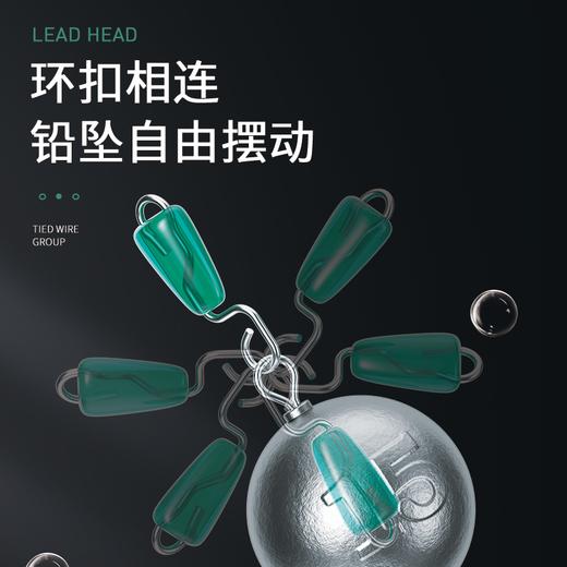 佳钓尼铅坠通心铅坠走水远投海竿咳嗽跑铅专用铅 商品图3
