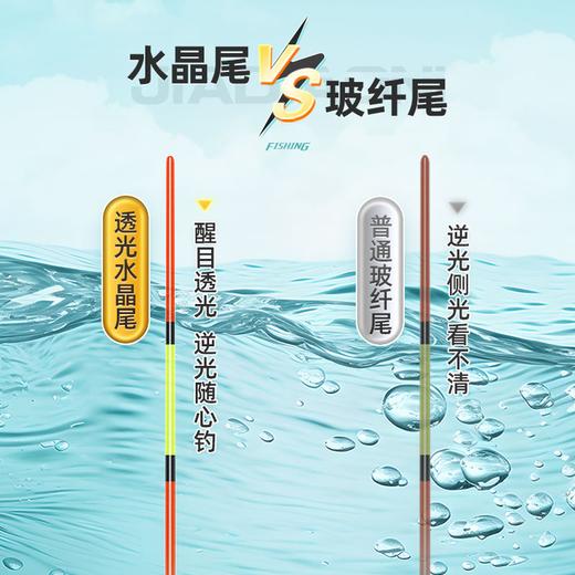 佳钓尼水晶硬尾浮漂醒目轻口鲫鱼漂大物鱼漂 商品图1