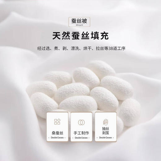 無印良品桑蚕丝被（自营）  | 100%桑蚕丝+新疆长绒棉，舒适透气 商品图2