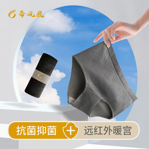 希凤凰石墨烯中腰无缝内裤（女款）女M（厚款） 商品图2