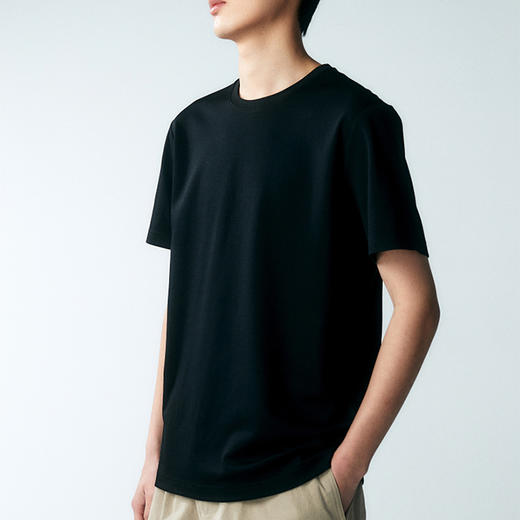 （69元2件，89元3件，单件不发）Basiclive匹马棉纯色T恤，面料贵族的匹马棉，耐穿好穿更高级！【G】 商品图6