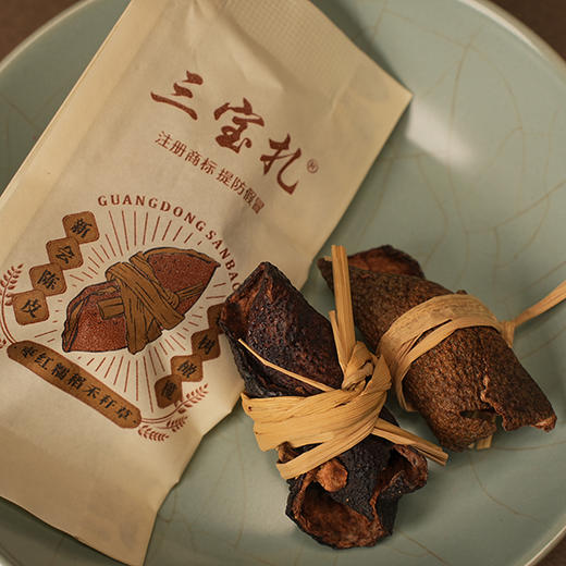 陈韵金皮丨2020年新会陈皮三宝扎（30粒） 商品图3