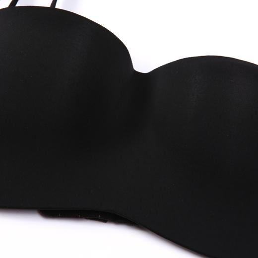 都市丽人舒适打底无痕轻薄内衣女泳布文胸B杯适穿1/2杯薄款隐形内衣无钢圈一排扣LB42A2 商品图12