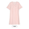 都市丽人亲情蜜语舒适外出春夏睡衣女凉感无尘棉家居服薄款短袖裙女士睡裙LH46C2 商品缩略图14