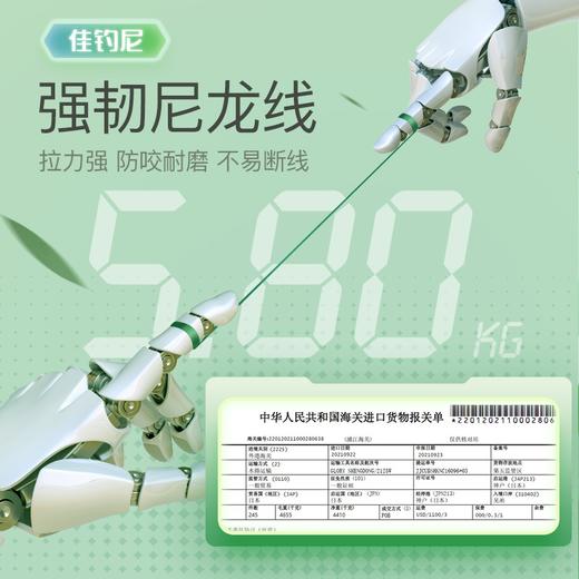 佳钓尼成品线组鱼线成品主线套装4.5米5.4米鲫鱼线组 商品图2