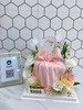 粉系绚丽多彩鲜花&蝴蝶结蛋糕（图片是6寸加高） 商品缩略图3
