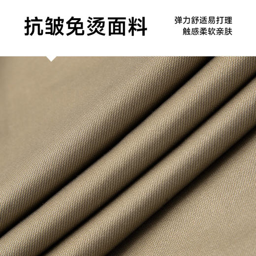 【夏季薄款】【新款DDY】大依优型大码商务休闲裤弹力西裤加肥加大号肥佬宽松大号休闲长裤男装胖子男士绅士 商品图3