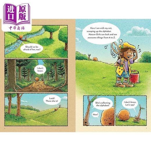 【中商原版】桥梁漫画 棍子与石头 探索更多Stick and Stone Explore and More英文原版进口 儿童图画图像小说 漫画故事 6-9岁 商品图3