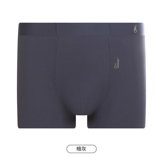都市丽人都市锋尚铂金舒适男士平角裤男轻薄冰丝男士内裤无锦纶平角FK4HA7 商品图9