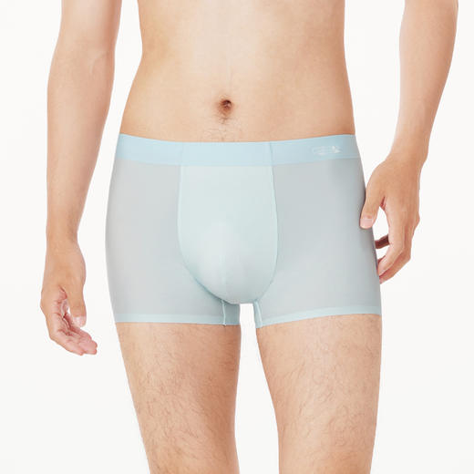 都市丽人都市锋尚简约基础男士平角裤男蜂巢冰丝男士内裤无锦纶平角FK4HA1 商品图1