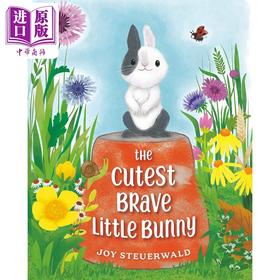 【中商原版】可爱勇敢的小兔子 Joy Steuerwald The Cutest Brave Little Bunny英文原版进口 儿童绘本 图画故事 精装精品绘本
