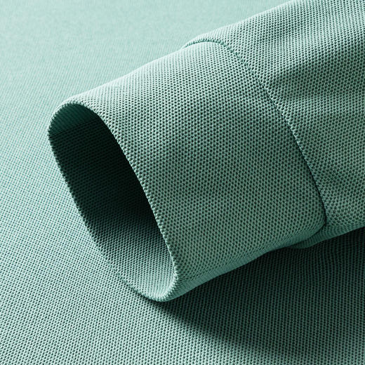 【撞色领】罗蒙男士春秋仿丝光polo衫男长袖t恤男商务男士polo衫长袖 商品图11