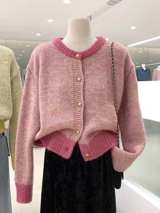 春天花纱粉嫩开衫 商品图2