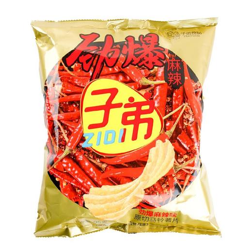 子弟劲爆麻辣马铃薯片95g/袋 商品图0