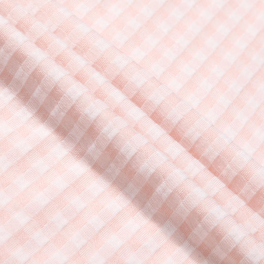 都市丽人生活家居春夏睡衣女针织人棉提花家居服薄款短袖裙女士针织睡裙LH46C3 商品图8