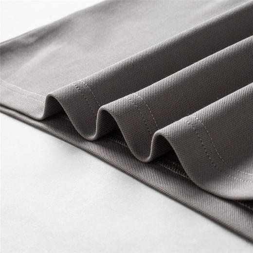 【桑蚕丝混纺】罗蒙春秋男士商务polo衫男长袖时尚舒适翻领百搭长袖t恤男 商品图12