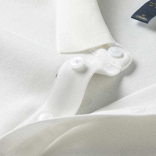 14LP3718214LP37182【桑蚕丝混纺】罗蒙春秋男士满身印polo衫男长袖时尚舒适翻领百搭长袖t恤男 商品图6