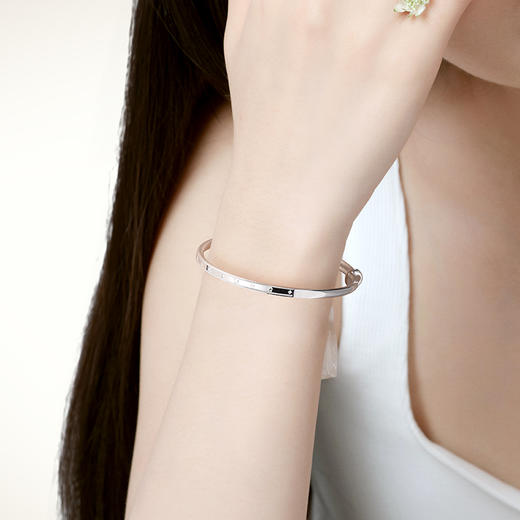 【星月相伴足银手镯】Fanci范琦999足银可调节抽拉手饰礼物送妈妈 下单赠精美礼盒+顺丰速运+运费险 商品图4