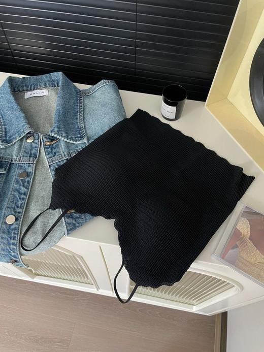 老米优品/ 开启浪漫春日《方糖格泡泡衣·花波长款吊带背心》自带胸垫免文胸！让人拒绝不了的软弹显高级！爱了!!  DD240304A 商品图10