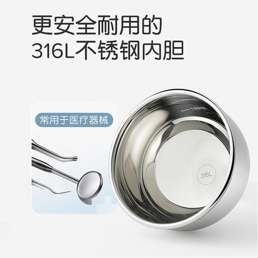 世喜宝宝辅食碗婴儿专用喝汤吸管碗米糊杯不锈钢新生儿吃饭碗喂水 商品图1