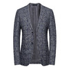 罗蒙春秋男士小西装外套男时尚休闲经典格纹单西服上衣外套男 商品缩略图4