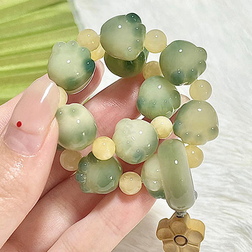 【文玩佛珠❗️云野摘星猫爪菩提根手串】随心所欲猫爪菩提根手串男女可玩，可爱吊坠款菩提手串QQ父亲节礼物新年礼盒年货礼盒 商品图0