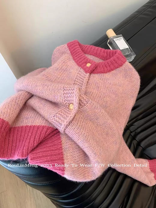 春天花纱粉嫩开衫 商品图3