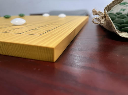 乌龙新榧实木小棋盘（一面13路，一面9路） 商品图6