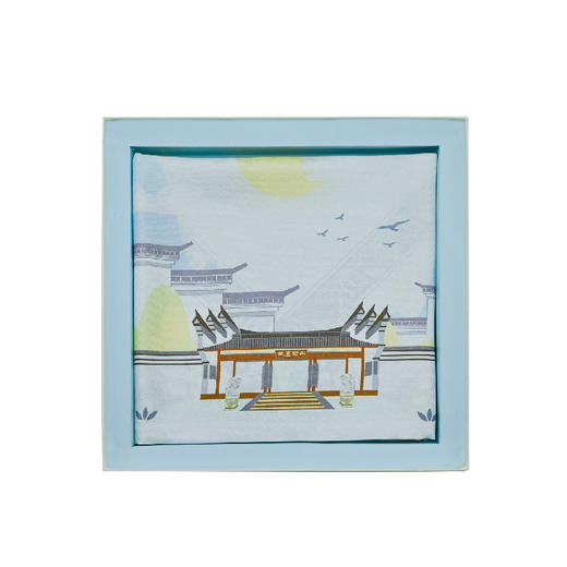 羽诗制造出品 大美宁波丝巾文创礼盒 商品图4