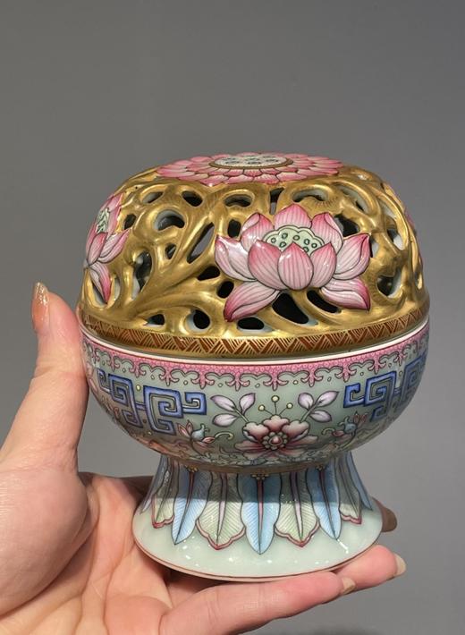 盛世莲花香炉 商品图0