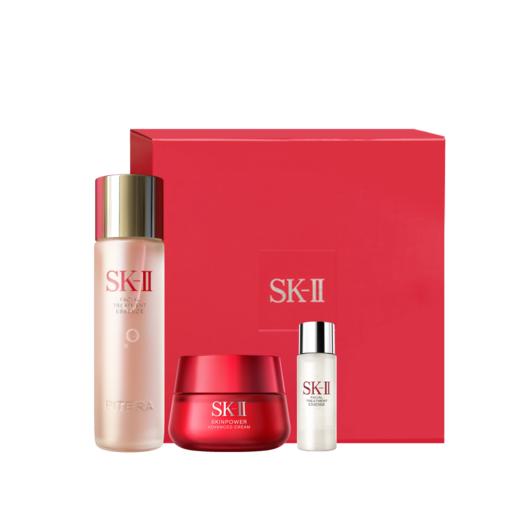 4979006111903 SK-II 【抗老礼盒】神仙水精华75ml大红瓶面霜50g紧致护肤品套装（赠神仙水精华30ml） 商品图0