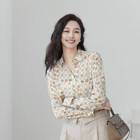 火桐hooton 插画师联名款鹅卵石真丝