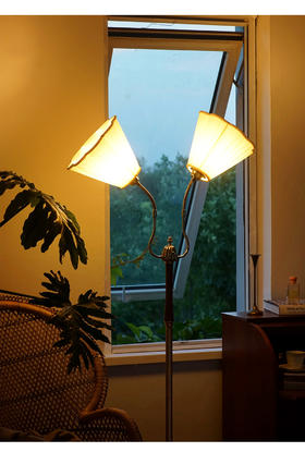 伽罗 JALO 双头落地花灯