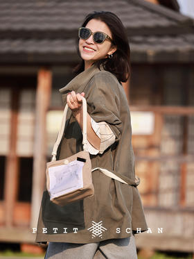 野外早餐 进口斜纹混纺oversize经典猎装山系外套