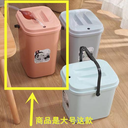 方形茶渣桶 1个 不占空间茶盘排水桶茶台下水垃圾桶功夫茶具配件开盖隔渣茶水桶 商品图0