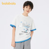 巴拉巴拉儿童短袖夏装打底衫男童t恤中大童运动印花渐变上衣凉感 商品缩略图0