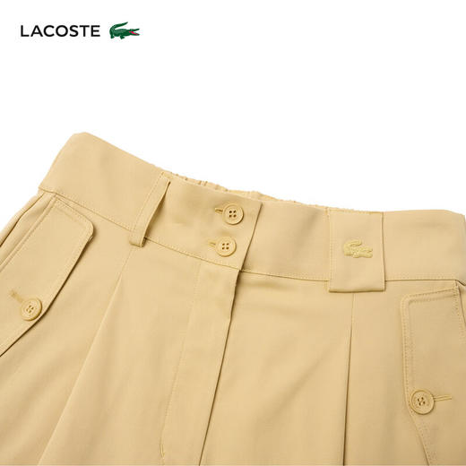 【海南专供价】Lacoste法国鳄鱼女装 新款时尚宽松休闲短裤工装裤FF3880-98 商品图7