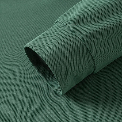 【福利款】罗蒙春秋男士仿丝光polo衫男长袖t恤男商务男士polo衫长袖 商品图10