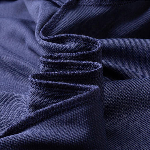 【高周波胸标】罗蒙春秋男士仿丝光polo衫男长袖t恤男商务男士polo衫 商品图10