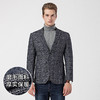 罗蒙春秋男士小西装外套男时尚休闲经典格纹单西服上衣外套男 商品缩略图1