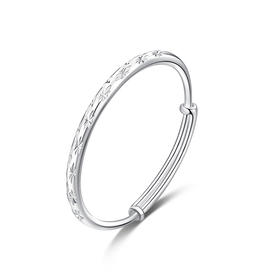 【繁星足银手镯】Fanci范琦【999足银】可调节抽拉手饰礼物送妈妈 下单赠精美礼盒+顺丰速运+运费险