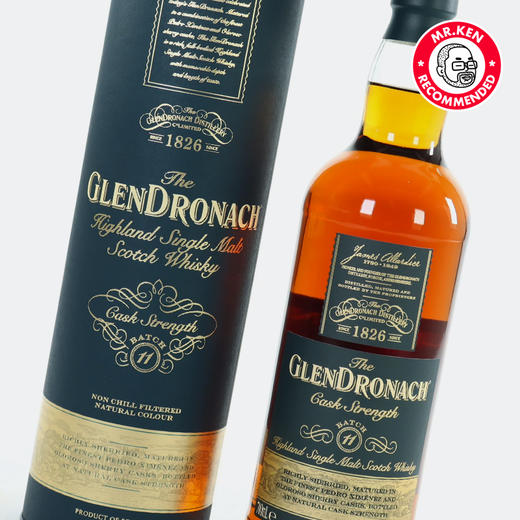 格兰多纳（Glendronach）高地桶强单一麦芽苏格兰威士忌（第11批次） 商品图2