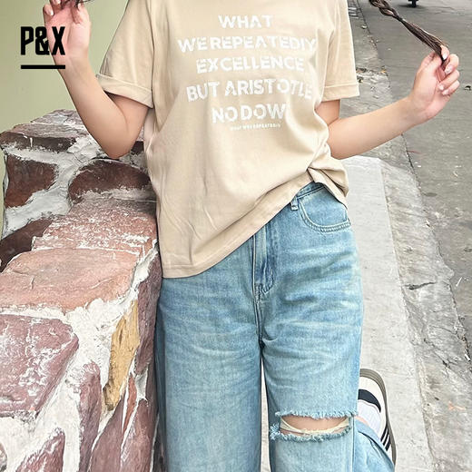 P&X设计师女装 牛仔长裤 824210382 蓝色 商品图2