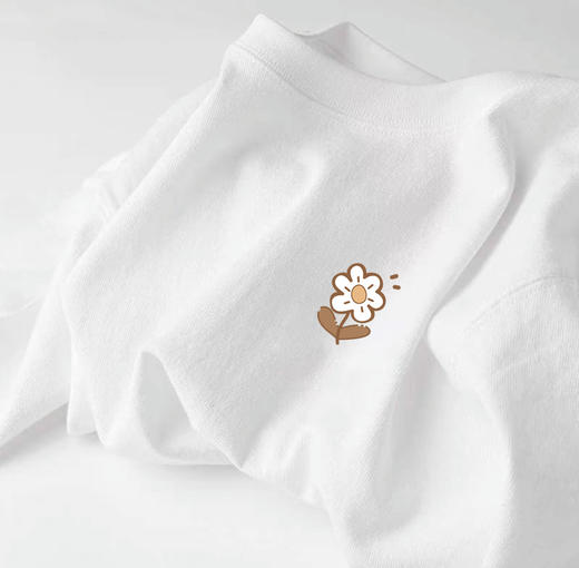 【69.9/任选2件！】白色短款T恤女短袖2024新款，宽松流行印花百搭上衣亲肤舒适挺括易打理，抗皱，耐穿耐磨，不易起球，不掉色！-lm 商品图10