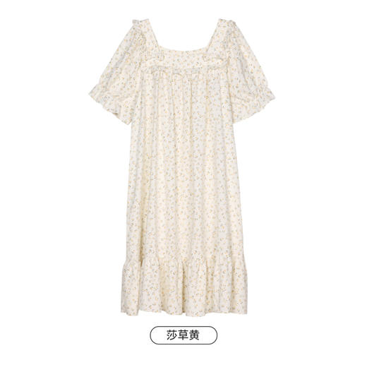 都市丽人亲情蜜语生活家居春夏睡衣女软绵绵家居服薄款短袖裙女士软绵绵睡裙LH46A9 商品图13