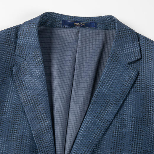 罗蒙春秋薄款小西装外套男士商务休闲弹力舒适单西服上衣外套 商品图2