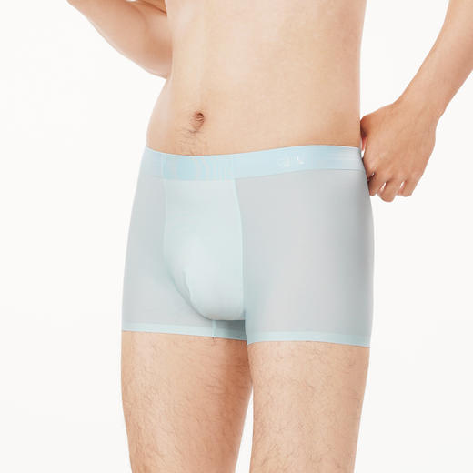 都市丽人都市锋尚简约基础男士平角裤男蜂巢冰丝男士内裤无锦纶平角FK4HA1 商品图2