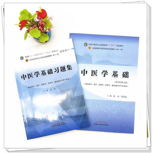 全2册 中医学基础 新世纪第五版+习题集 陈晶主编 中国中医药出版社 全国中医药行业高等教育十四五规划教材第十一版配套用书 习题 商品图2