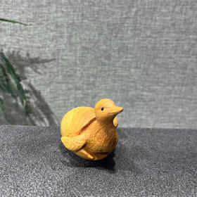 破壳鸭°黄杨木小摆件